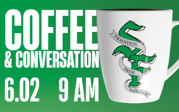 Coffee & Conversation, June 2 9 a.m.