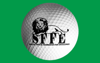 South Fayette Foundation For Excellence Logo on Golf Ball