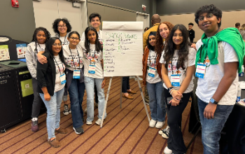 Students at Eradicate Hate Global Summit