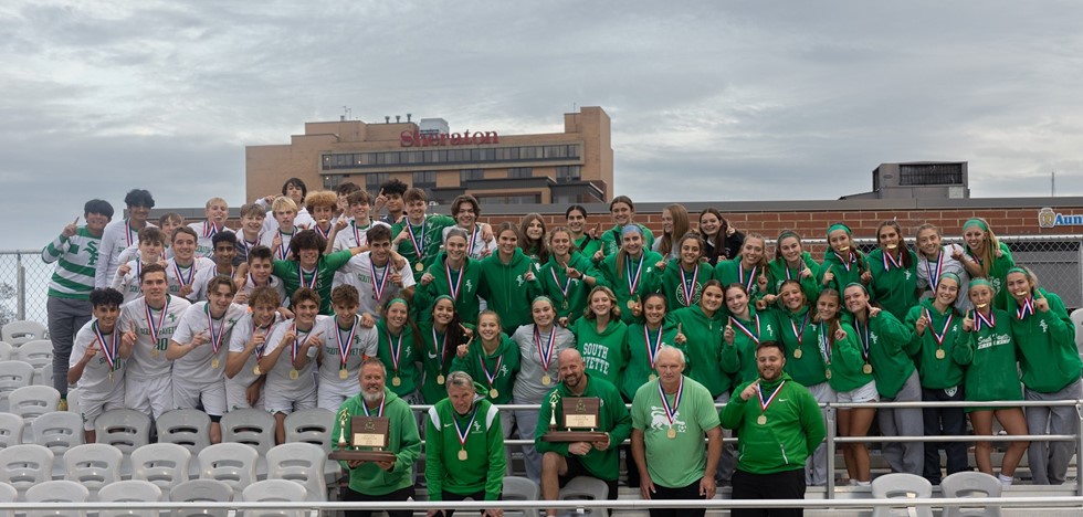 Boys and Girls Soccer WPIAL Champs 2023