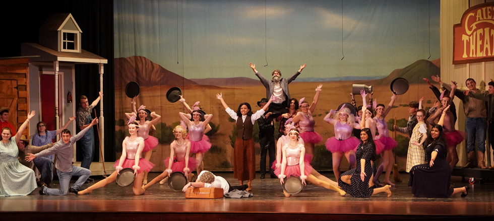Members of the South Fayette High School Drama Club perform &#34;Crazy For You&#34;